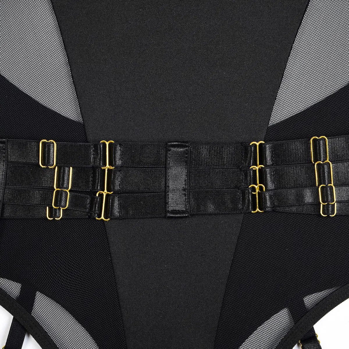 Wholesale Ultral-Thin See-Through Mesh Underwear Set Sexy Bondage One Piece Woman Lingerie