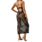 Sexy See-Through Ultral-Thin Long Dress Bra Set New Fashion Flower Embroidered Woman Lingerie