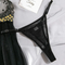 New Arrival Erotic Transparent Bra and Panty Set Sexy Long Dress Embroidered Lingerie