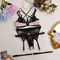 Wholesale See Through Mesh Embroidery Women's Bra Panty Sets Sexy Cross-Strap Lingerie