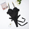 Sexy Hollow out One Piece Lingerie Set New Solid Padded Woman's Bodysuit