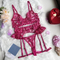 Wholesale See-Through Embroidery Lace Underwear Set for Woman Sexy Ultral-Thin Mesh Lingerie