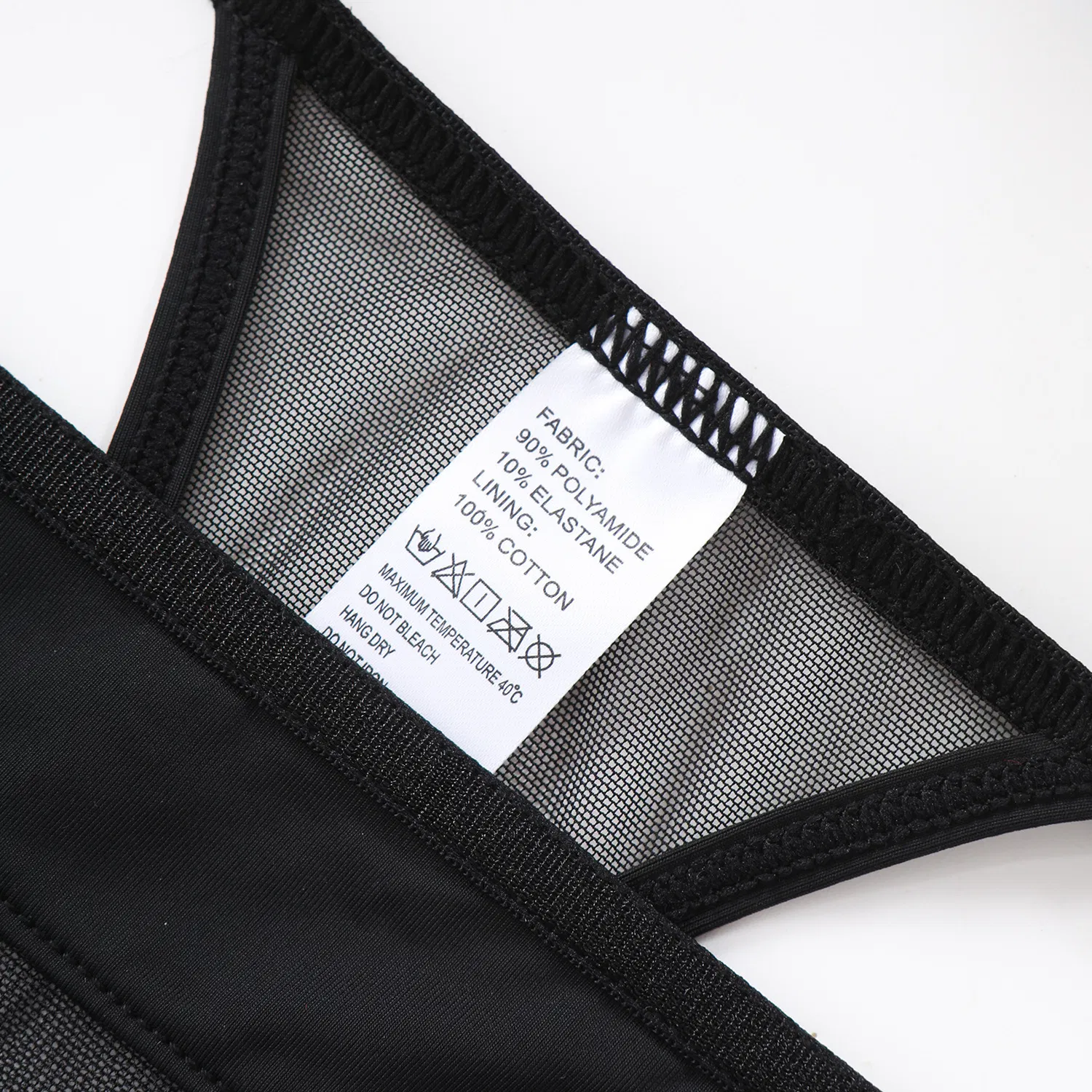 French Smooth See-Through Mesh Gathering Breathable for Women Soft Bra Breathable Ultra-Thin Thongs Set Sexy Underwear Lingerie