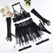 Wholesale Mesh Fluffy Short Skirt Underwear Set Hot Sale Eyelash Lace Lingerie
