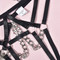 Sexy Hollow out Solid Color Woman Underwear Set for Woman Wholesale Body Chain Lingerie