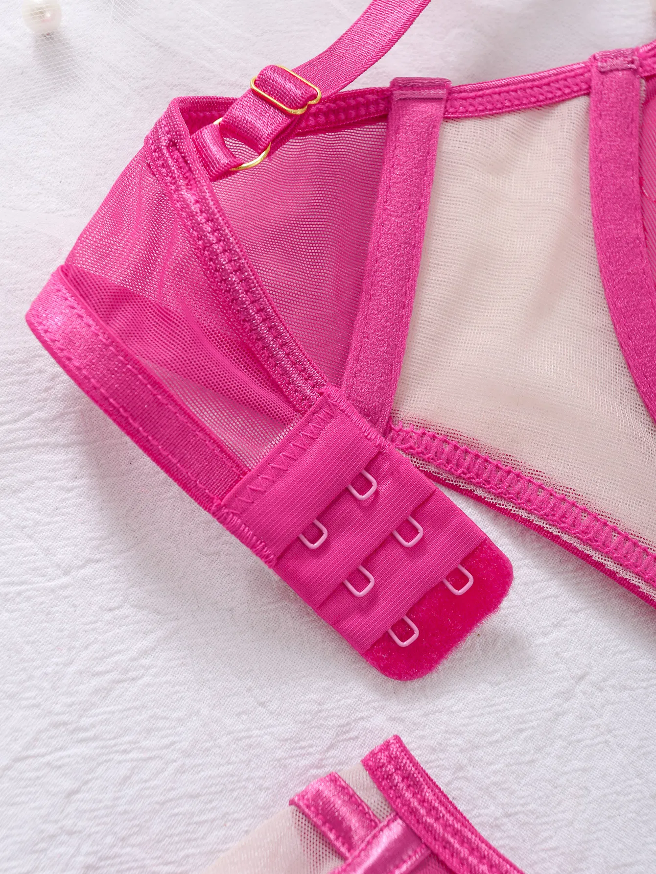 Wholesale Sexy See Through Embroidery Bra Panty Set New Arrival Push up Woman Lingerie