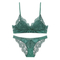 New Wholesale Seduction Triangular Cup Lace for Women Bra Breathable Ultra-Thin Sexy Underwear Set Lingerie