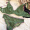 Newest Ultra-Thin Mesh Design Ladies Breathable Underwire Set Women's Lingerie