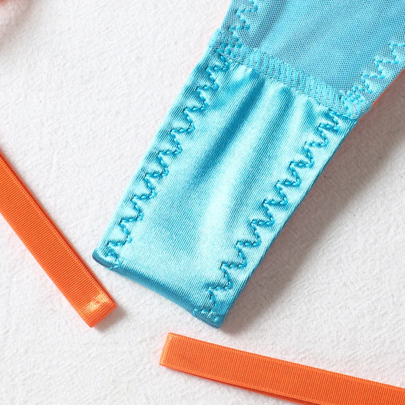 Wholesale Breathable Eyelash Lace Underwear for Women Sexy Ultra-Thin Two Piece Lingerie