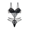 New Sexy Women's Lingerie with Transparent Lace Open Crotch Seductive Bodysuit