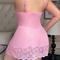 Hot Fashion See-Through Ultral-Thin Bra and Panty Set Sexy Plus Size Women's Lingerie