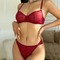 2025 New Style Wholesale Underwear Lace Ultra-Thin Romantic for Women Soft Sexy Bra Set Lingerie