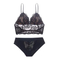 Wholesale Transparent Lace for Women Soft U-Shaped Breathable Ultra-Thin Set Triangular Cup Bra Sexy Underwear Lingerie