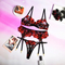 Wholesale Erotic Flowers Embroidery Lace Woman Bra Set Sexy High Quality Transparent Lingerie