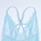 Wholesale V-Neck Hanging Neck One Piece Underwear Set Sexy Thin Embroidered Lace Lingerie