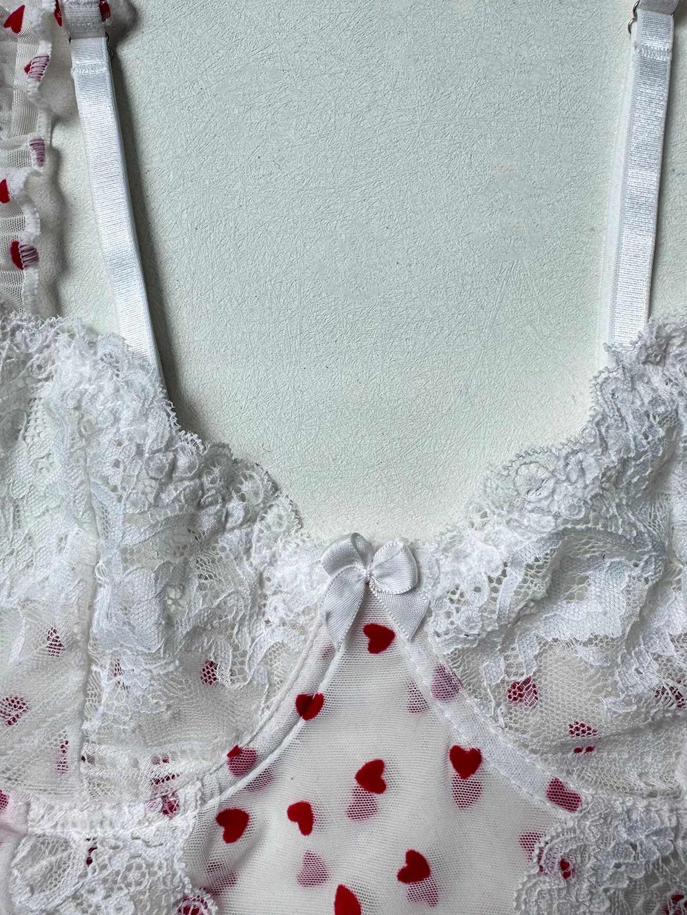 Wholesale Transparent Mesh Underwear Set for Woman Sexy Ultral-Thin Embroidery Lace Lingerie