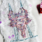 Wholesale Luxury See-Through Underwear Set for Woman Sexy Embroidery 4PCS Lingerie