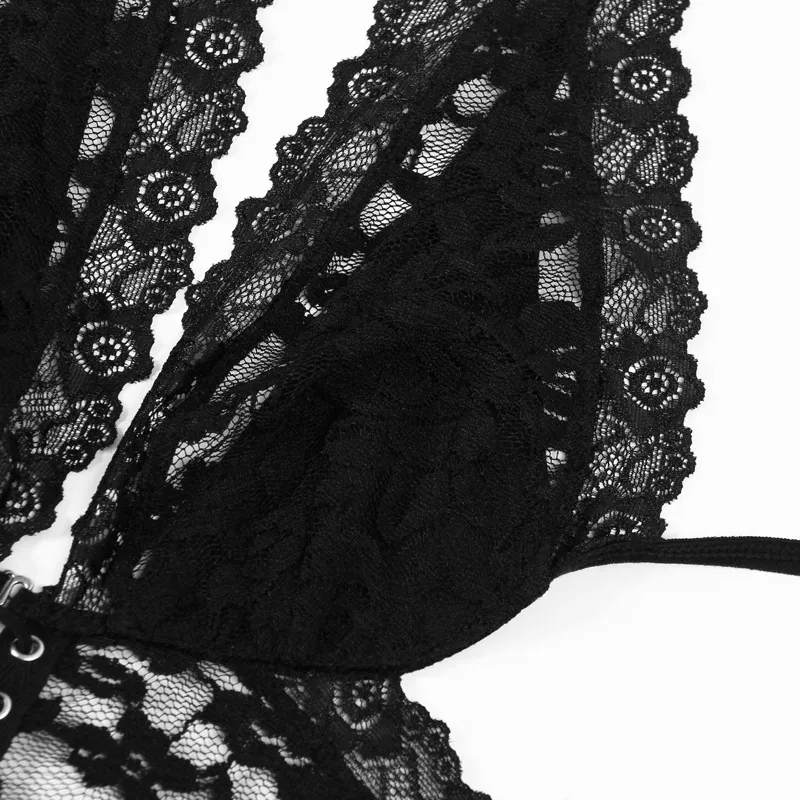 New Fashionable Embroidery Lace Hanging Neck Bra Set Hot Sleeveless Woman Lingerie