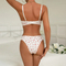 Sexy Ultra-Thin Transparent Mesh 2 PCS Bra and Panty Set New Style Wholesale Woman's Lingerie