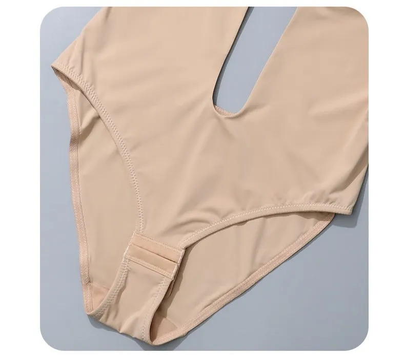 Seamless Breathable Tummy Control Abdomen Push up Backless Shapewear Sexy Bodysuit for Women