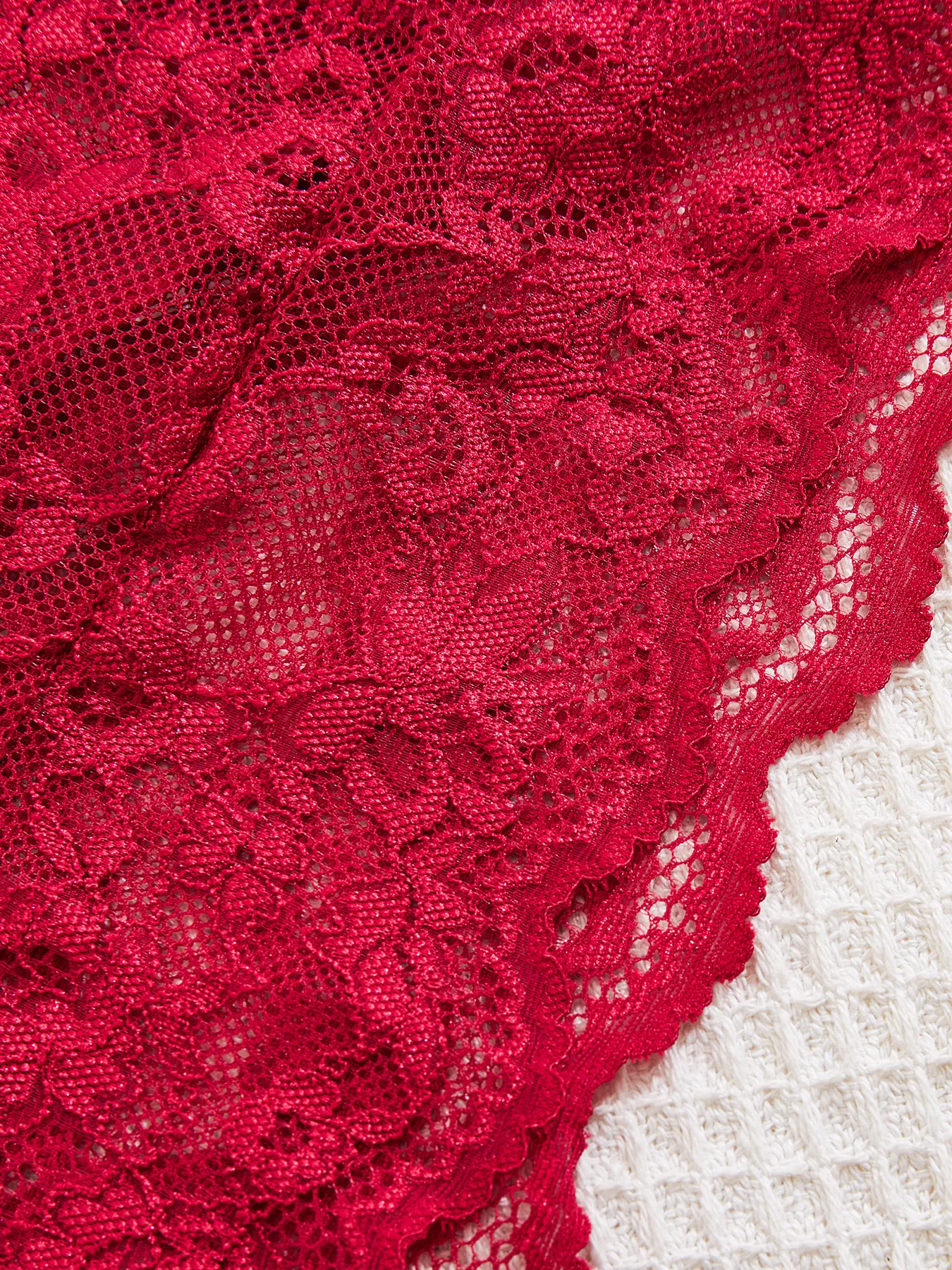 Wholesale Satin Embroidered Lace Underwear Set for Woman Sexy Short Sleeve Two-Piece Lingerie
