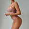 New Design Ultra-Thin Floral Embroidery Underwear Set Sexy Woman 2 Piece Lingerie