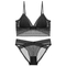 Hot Sell Sexy French Ultra-Thin Set U-Shaped Backless Lace for Women Bra Underwear Lingerie