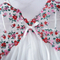 Wholesale Flower Embroidered See-Through Dress Underwear Set Sexy Ultral-Thin Lingerie
