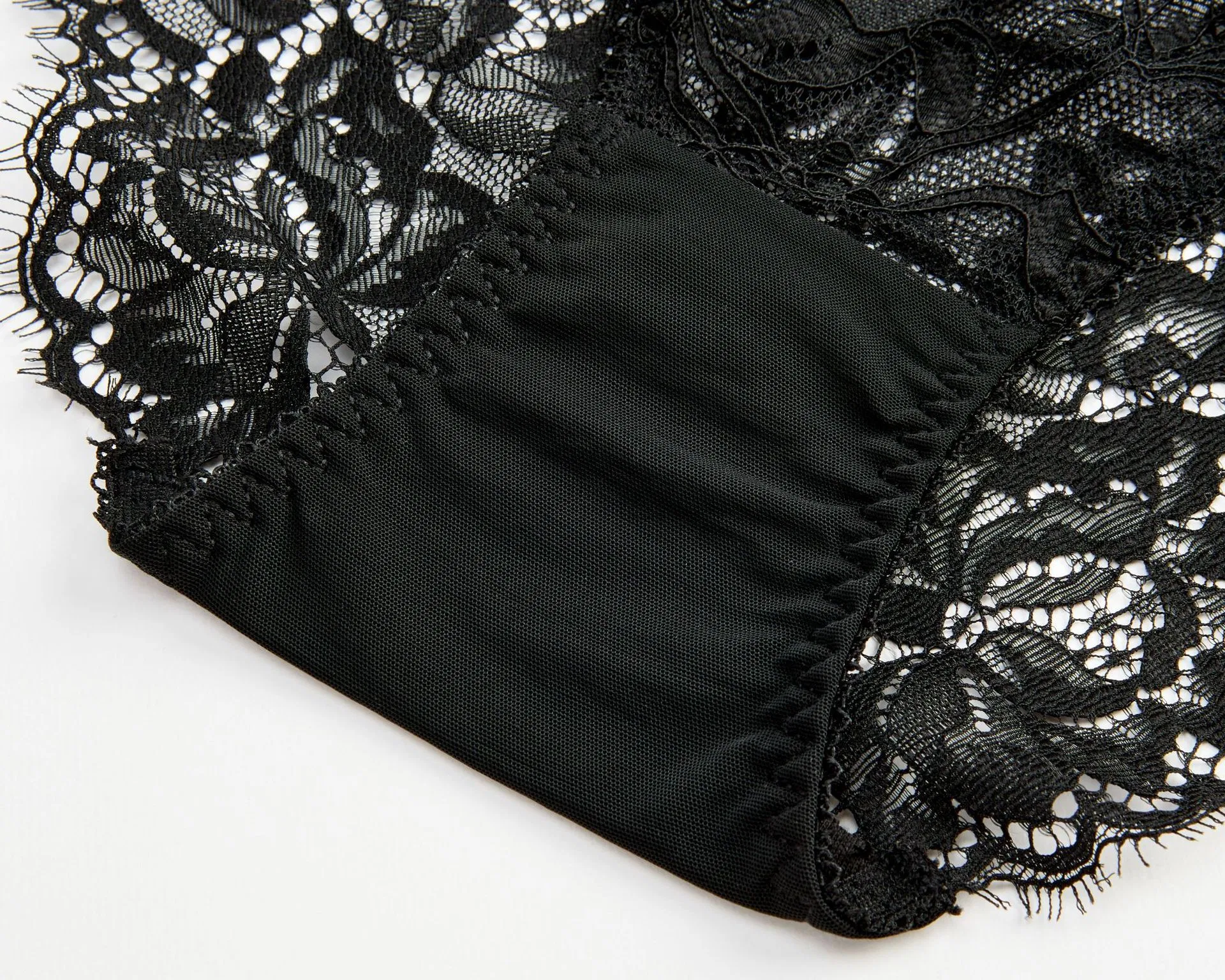 Sexy Ultra-Thin Temptation Underwear Bra Set Lingerie for Women French Lace Lingerie