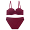 Wholesale Smooth Strapless Seamless Gathering Breathable for Women Soft Bra Breathable Ultra-Thin Set Sexy Underwear Lingerie